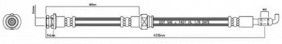 MOTAQUIP vbh755 -  Тормозной шланг