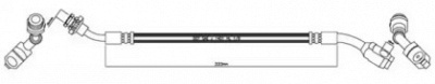 MOTAQUIP vbj150 -  Тормозной шланг