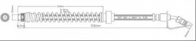 MOTAQUIP vbj177 -  Тормозной шланг