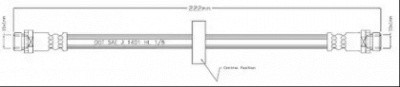 MOTAQUIP vbj243 -  Тормозной шланг