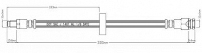 MOTAQUIP vbj248 -  Тормозной шланг
