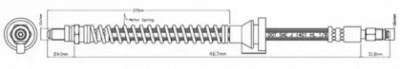 MOTAQUIP vbj259 -  Тормозной шланг