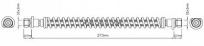 MOTAQUIP vbj333 -  Тормозной шланг