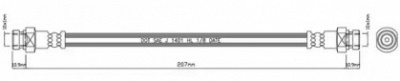 MOTAQUIP vbj409 -  Тормозной шланг
