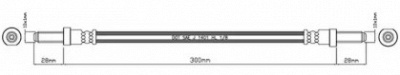 MOTAQUIP vbj624 -  Тормозной шланг
