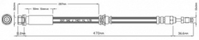 MOTAQUIP vbj639 -  Тормозной шланг
