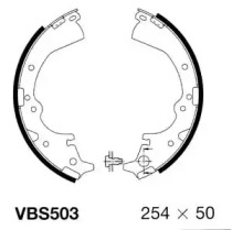 MOTAQUIP vbs503 -  Комплект тормозных колодок