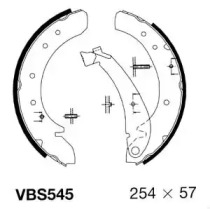 MOTAQUIP vbs545 -  Комплект тормозных колодок