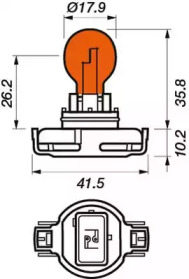 MOTAQUIP vbu12188 -  Лампа накаливания, фонарь указателя поворота