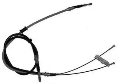 MOTAQUIP vvb1065 -  Трос, стояночная тормозная система