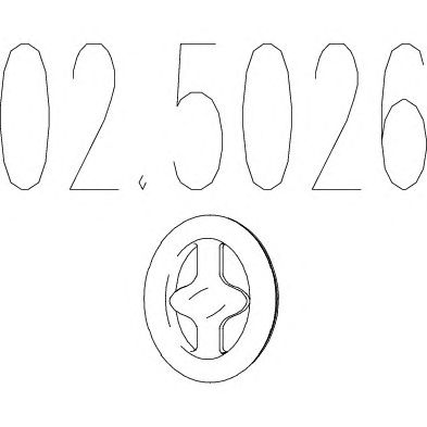 MTS 025026 -  Буфер, глушитель