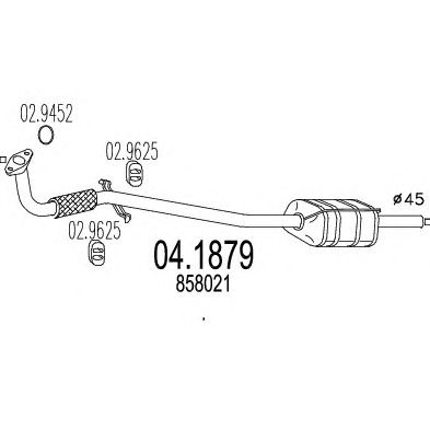 MTS 041879 -  Катализатор