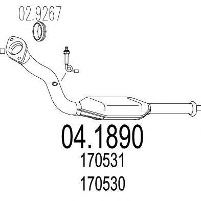 MTS 041890 -  Катализатор