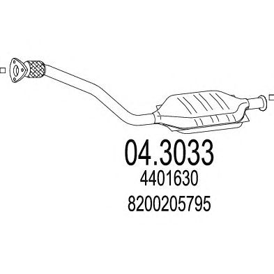 MTS 043033 -  Катализатор