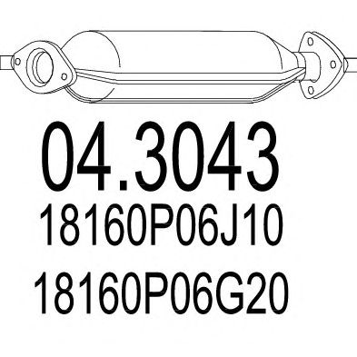 MTS 043043 -  Катализатор