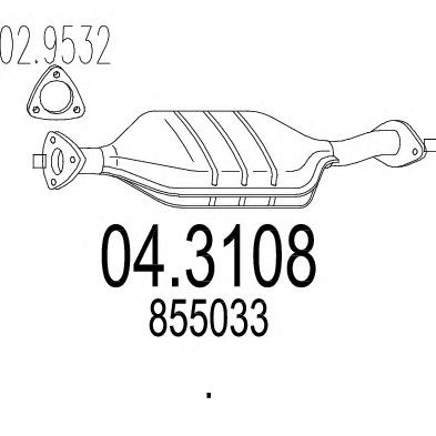 MTS 043108 -  Катализатор