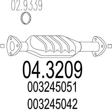 MTS 043209 -  Катализатор