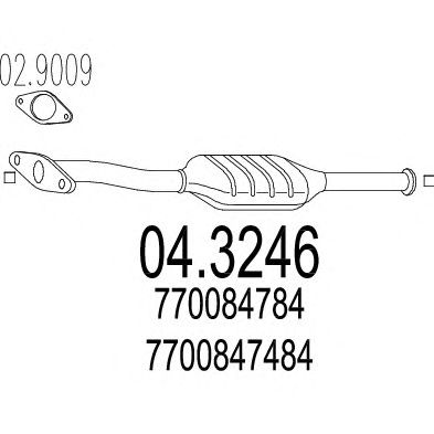 MTS 043246 -  Катализатор