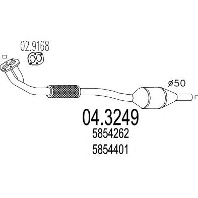 MTS 043249 -  Катализатор