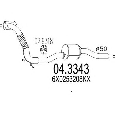 MTS 043343 -  Катализатор