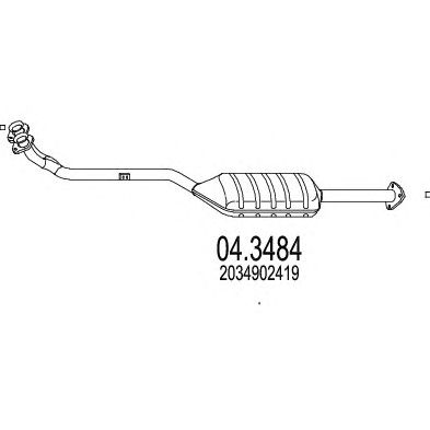 MTS 043484 -  Катализатор
