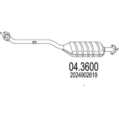 MTS 043600 -  Катализатор