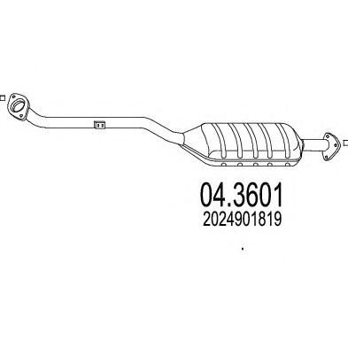 MTS 043601 -  Катализатор