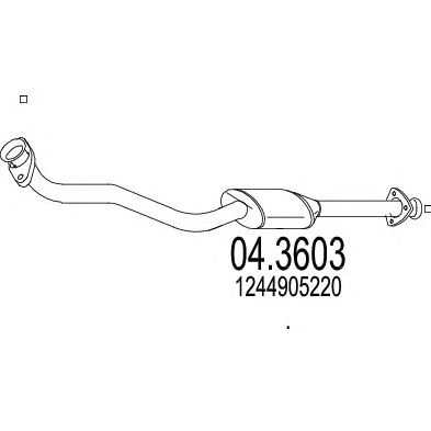 MTS 043603 -  Катализатор
