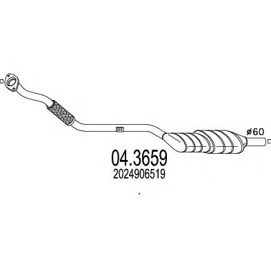 MTS 043659 -  Катализатор