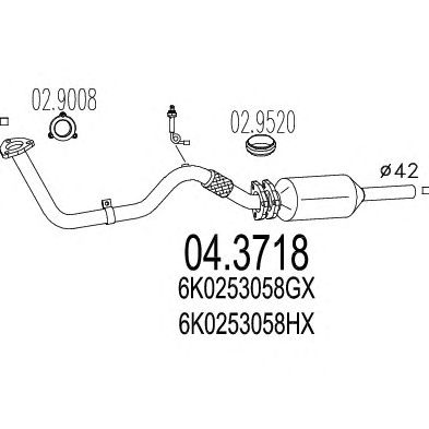 MTS 043718 -  Катализатор