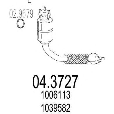MTS 043727 -  Катализатор