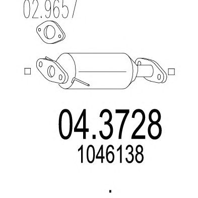 MTS 043728 -  Катализатор