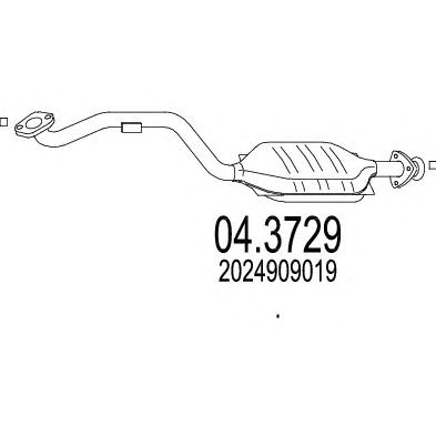 MTS 043729 -  Катализатор