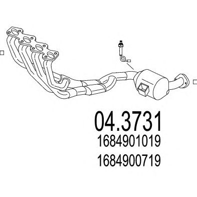 MTS 043731 -  Катализатор