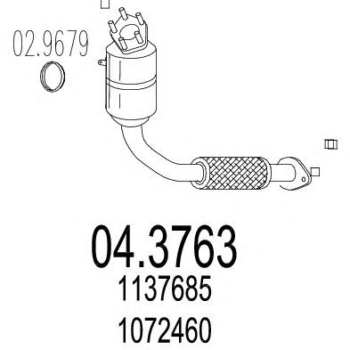 MTS 043763 -  Катализатор