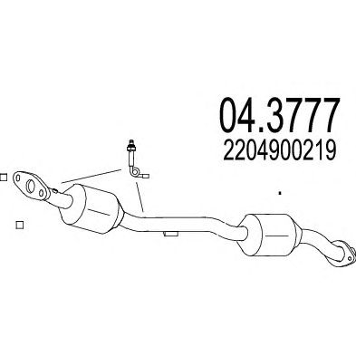 MTS 043777 -  Катализатор