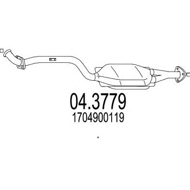 MTS 043779 -  Катализатор