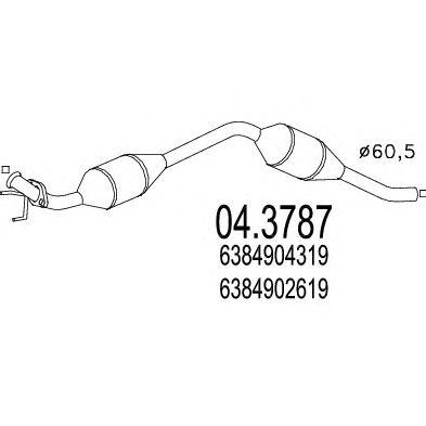 MTS 043787 -  Катализатор