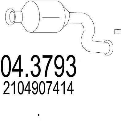 MTS 043793 -  Катализатор