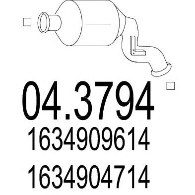 MTS 043794 -  Катализатор