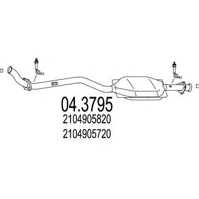 MTS 043795 -  Катализатор