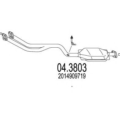 MTS 043803 -  Катализатор
