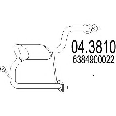 MTS 043810 -  Катализатор