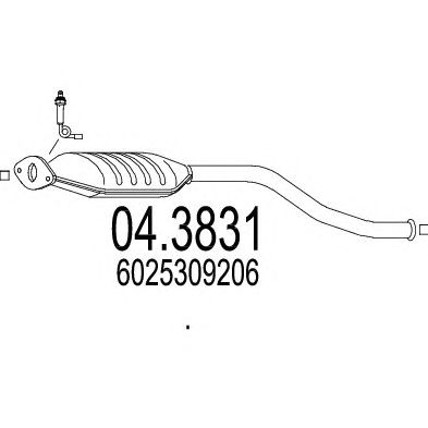 MTS 043831 -  Катализатор
