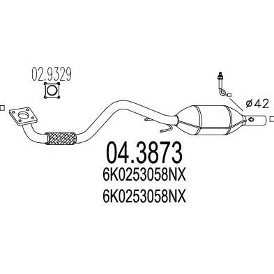 MTS 043873 -  Катализатор