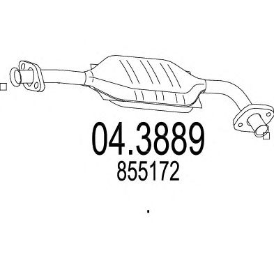 MTS 043889 -  Катализатор