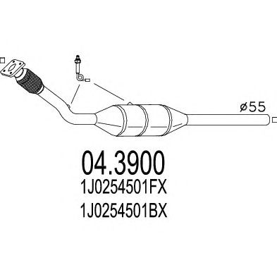 MTS 043900 -  Катализатор