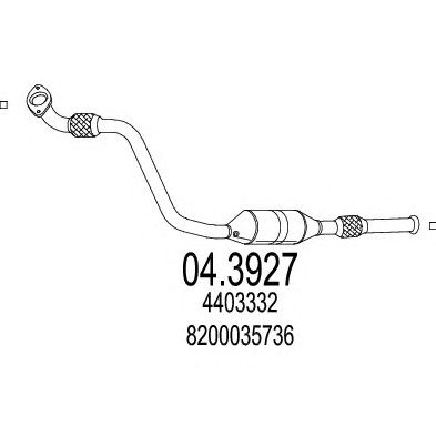 MTS 043927 -  Катализатор
