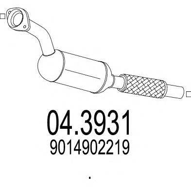MTS 043931 -  Катализатор