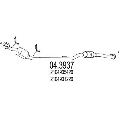 MTS 043937 -  Катализатор